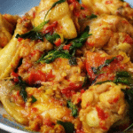 Resep Resep Ayam Woku Khas Manado Pedas Wangi lengkap dengan takaran bahan detail, langkah step-by-step, tips anti gagal, dan FAQ. Cocok pemula, rasa juara al