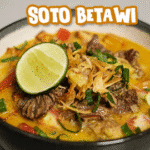 Resep Resep Soto Betawi Kuah Santan Gurih lengkap dengan takaran bahan detail, langkah step-by-step, tips anti gagal, dan FAQ. Cocok pemula, rasa juara ala ru