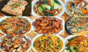Kumpulan resep masakan sehari-hari yang praktis, bergizi, dan enak agar tidak bosan. Dilengkapi waktu memasak, nutrisi, serta tips variasi menu.