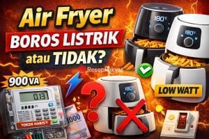 Air Fryer Boros Listrik atau Tidak? Ini Jawaban Jujurnya